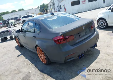 2016 BMW M3 z USA, uszkodzony, nr VIN WBS8M9C55G5D30129